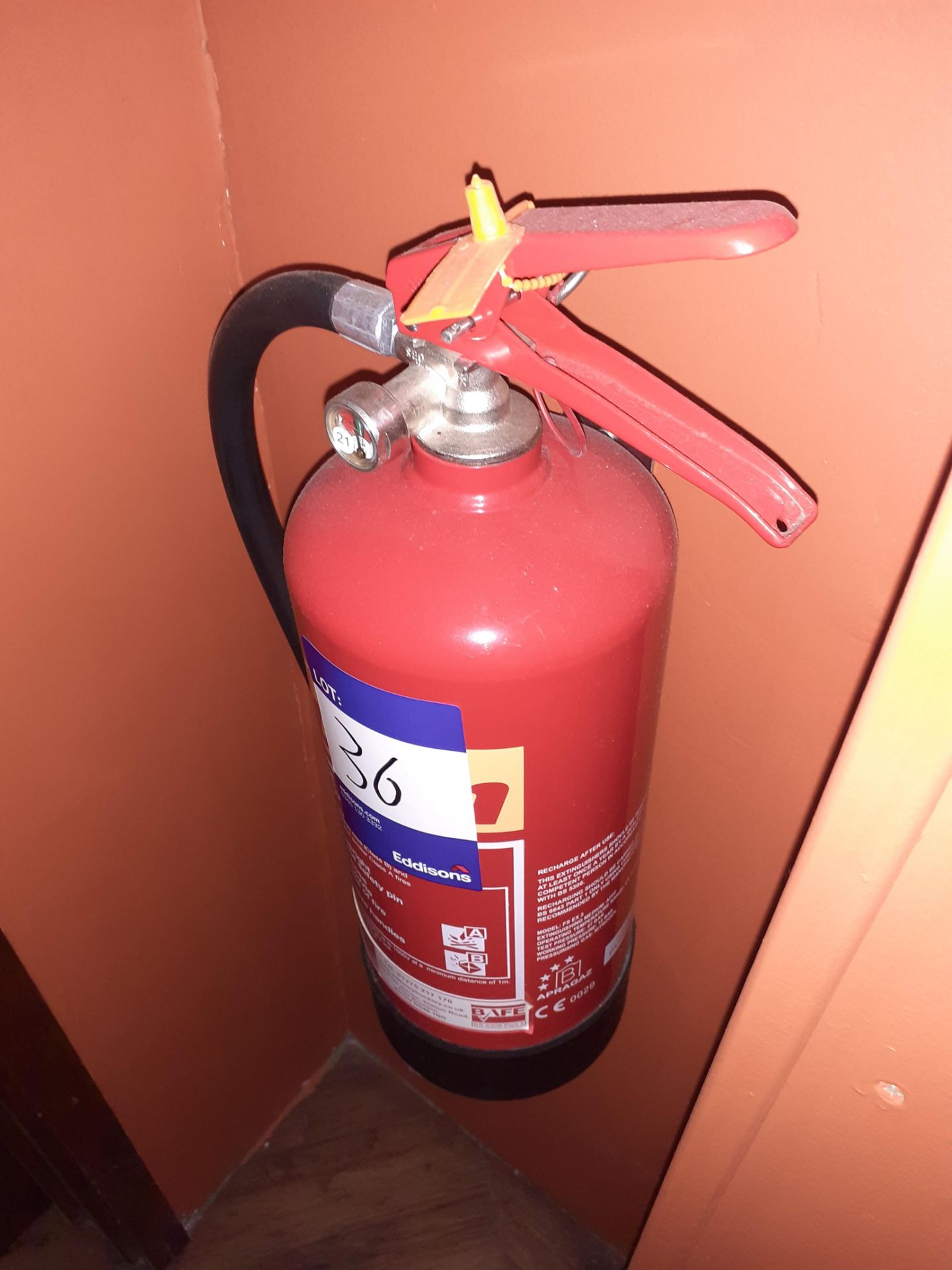 Four Various Fire Extinguishers & Fire Blanket - Image 3 of 3