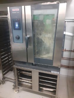 RANGE OF MODERN GOOD QUALITY CATERING EQUIPMENT (INSTALLED AND WORKING BUT BEING RELOCATED TO STORAGE FACILITY)
