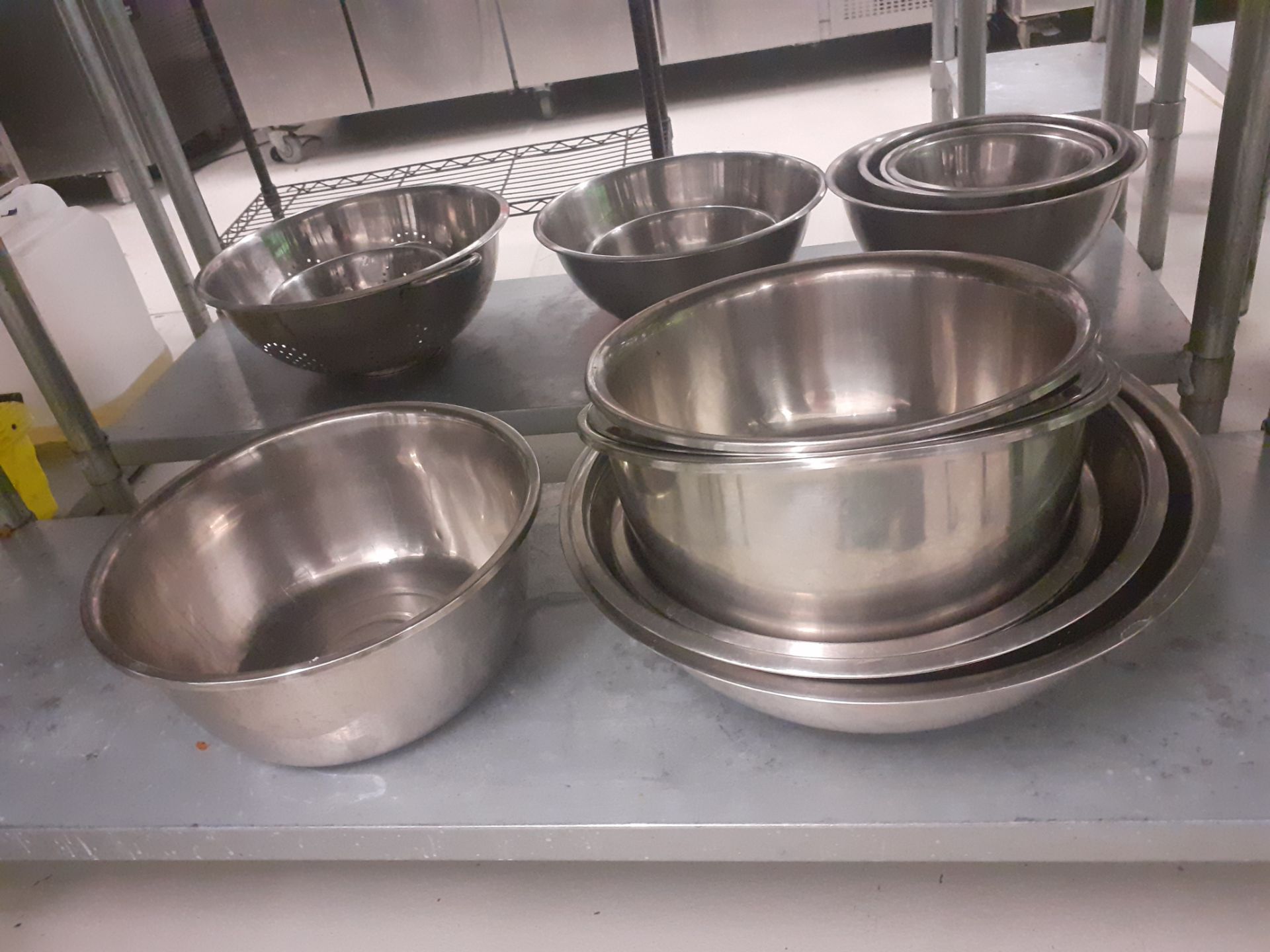 Quantity of Stainless Steel Pots, Pans & Utensils - Image 3 of 9