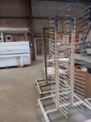 4 x Mobile Drying Racks