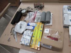 Assorted Consumables including Light Bulbs, Screws, Brush Heads, Sanding Strips etc