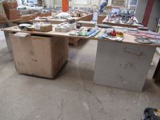 2 x Bespoke Workmans Tables