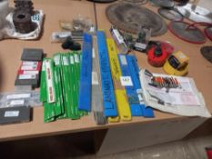 Qty of Assorted Cutters/Blades for Various Tools