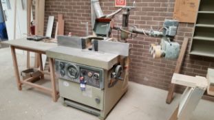 1996 SCM Type T110i Spindle Moulder with Holz-Her Power Feed