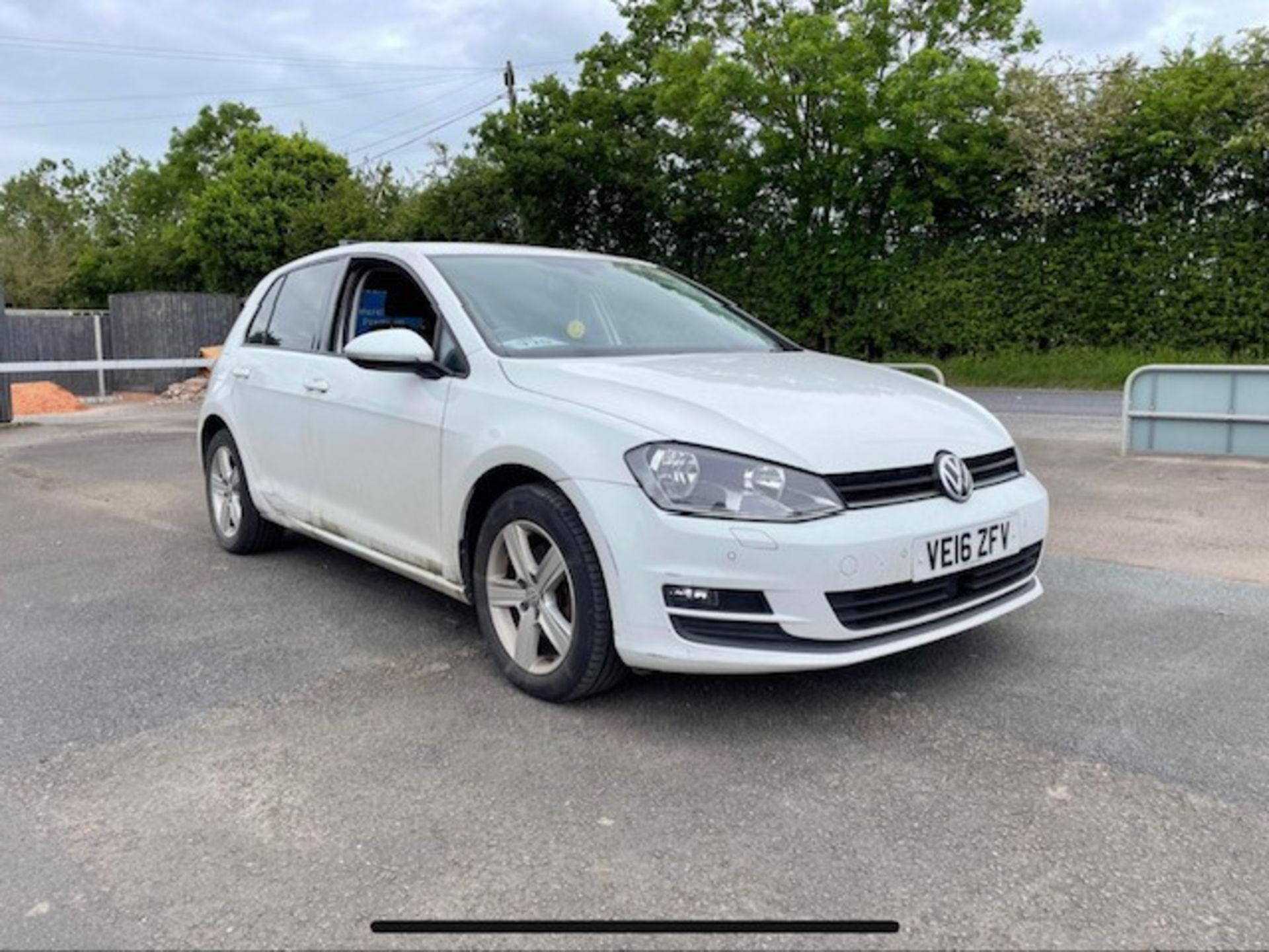 VW Golf 1.6 TDi 110 Match Edition five door hatchback, registration VE16 ZFV, first registered 21