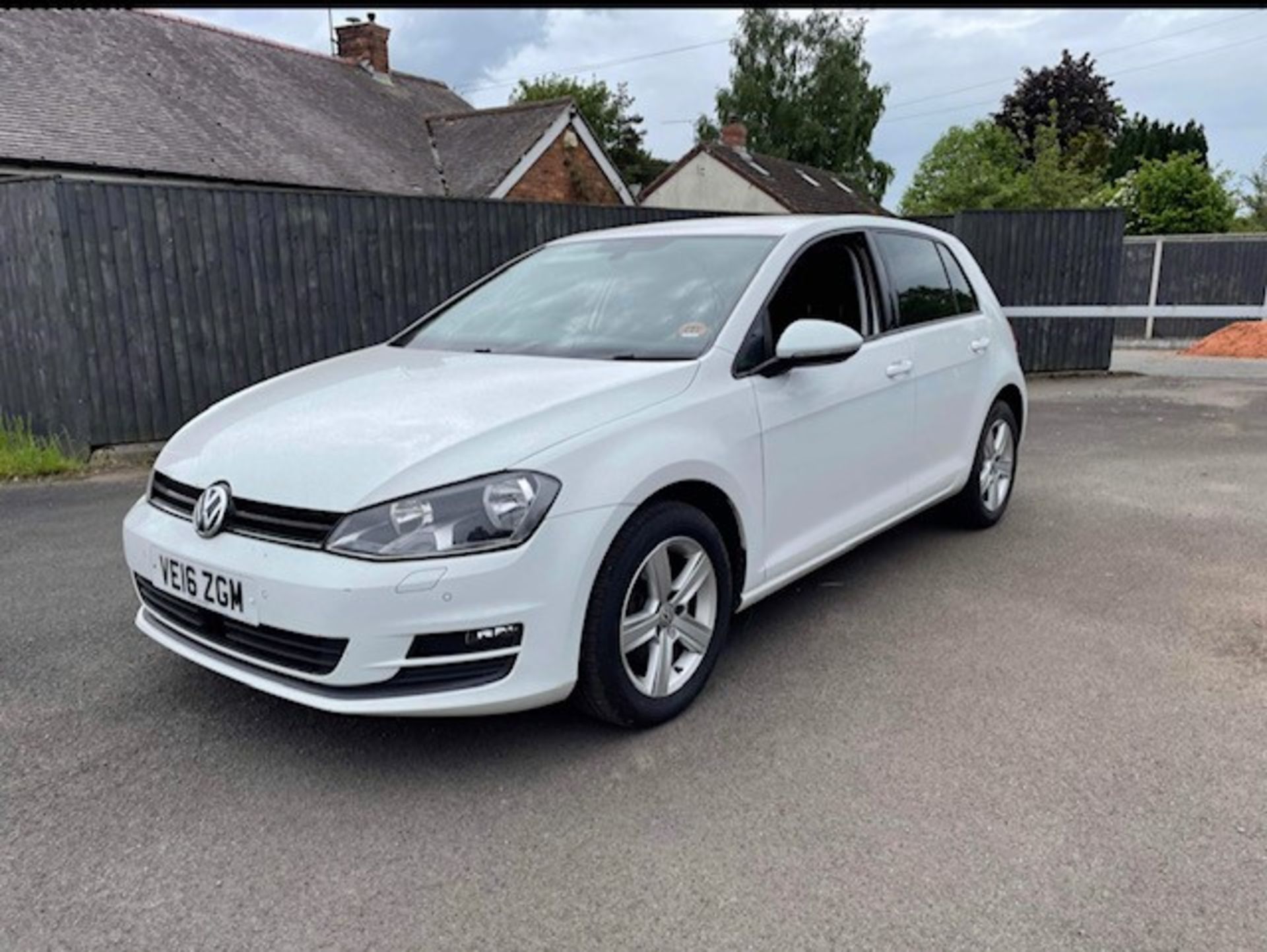 VW Golf 1.6 TDi 110 Match Edition five door hatchback, registration VE16 ZGM, first registered 21 - Image 3 of 16