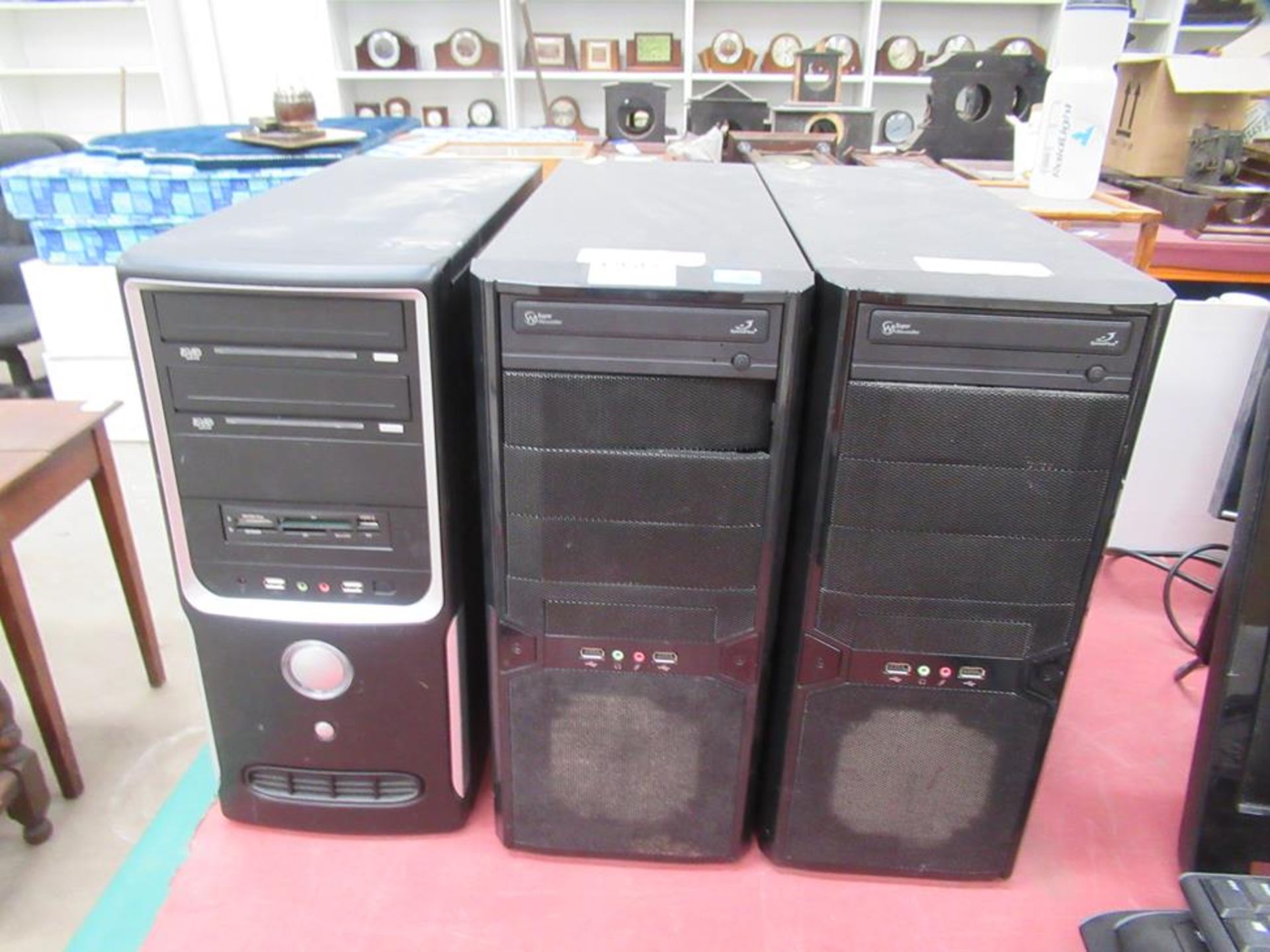 3 x PCs (2 x with windows 7 software)