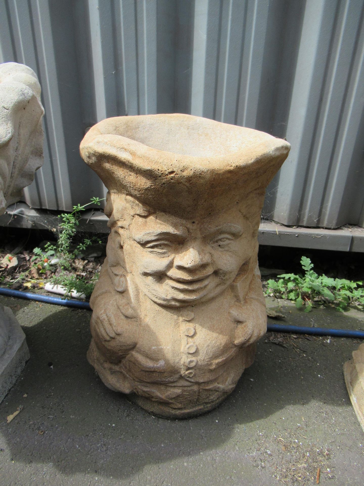 A Toby jug planter