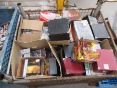 Stillage of assorted DVD's (stillage not included)