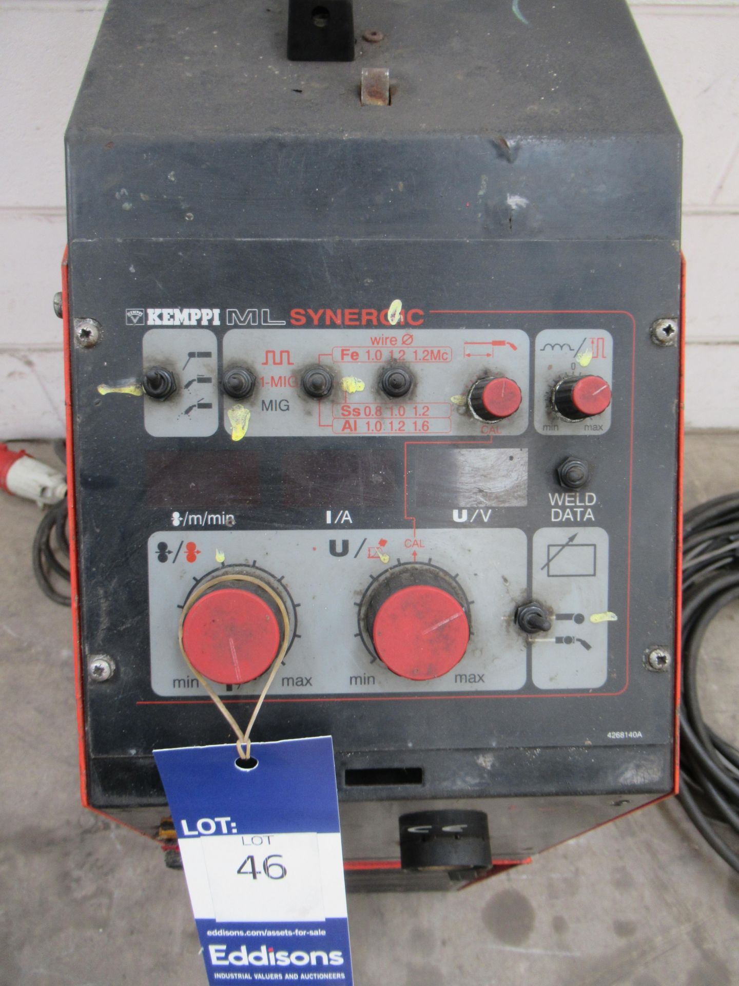 Kemppi ML synergic Promig 500 welder with Kemppi Pro 3000 power source with leads and torch - Image 2 of 10