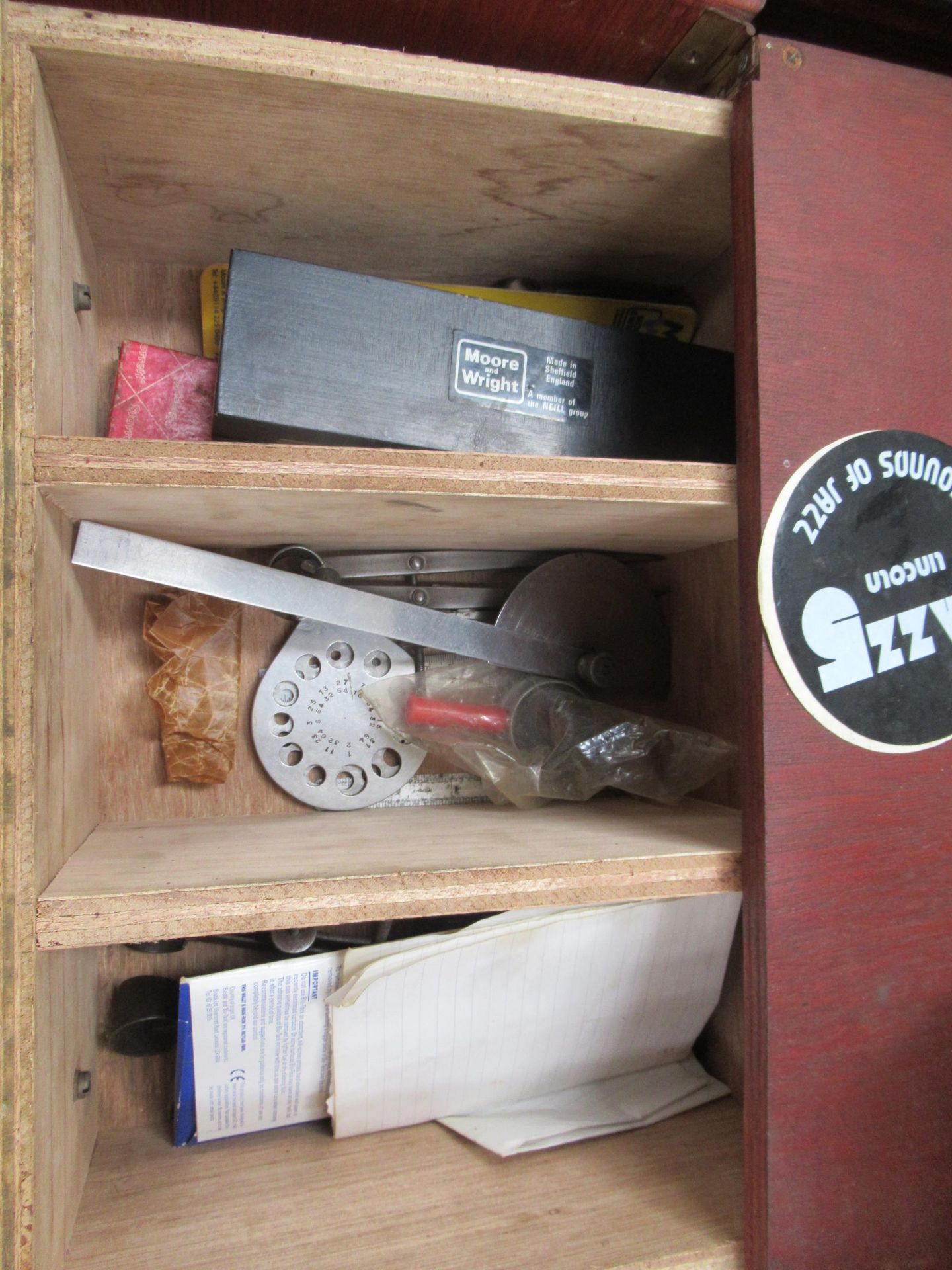 2x wooden storage cabinets and contents of drawers - Image 11 of 22