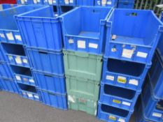 30x Stapelbehalter Bito Norm plastic stacking storage boxes (600mmx400mmx320mm)