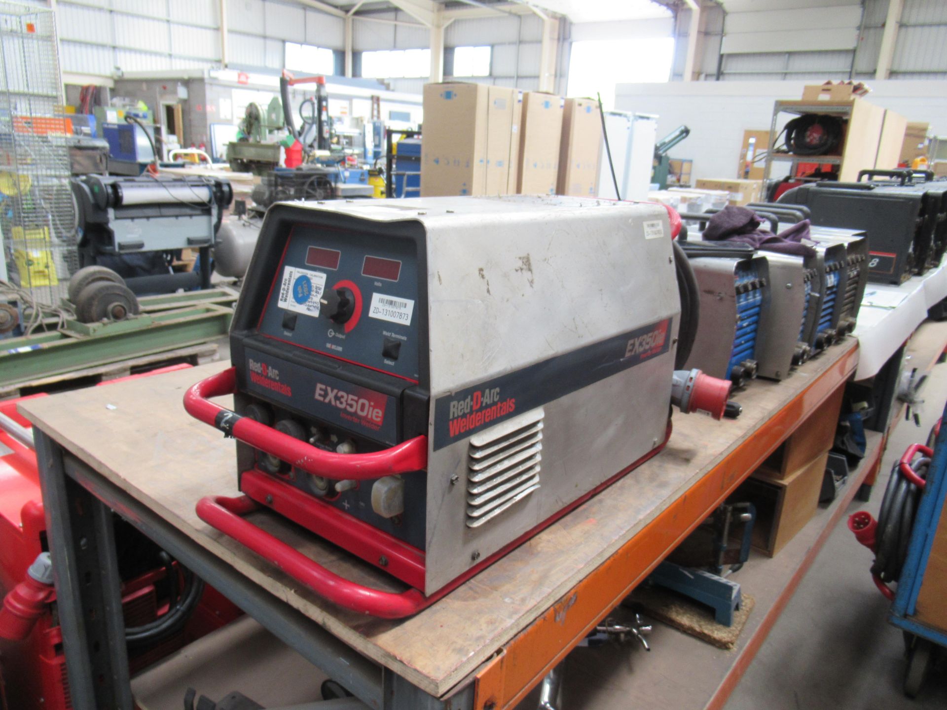 Lincoln Electric model ex350iE inverter welder - Image 7 of 10