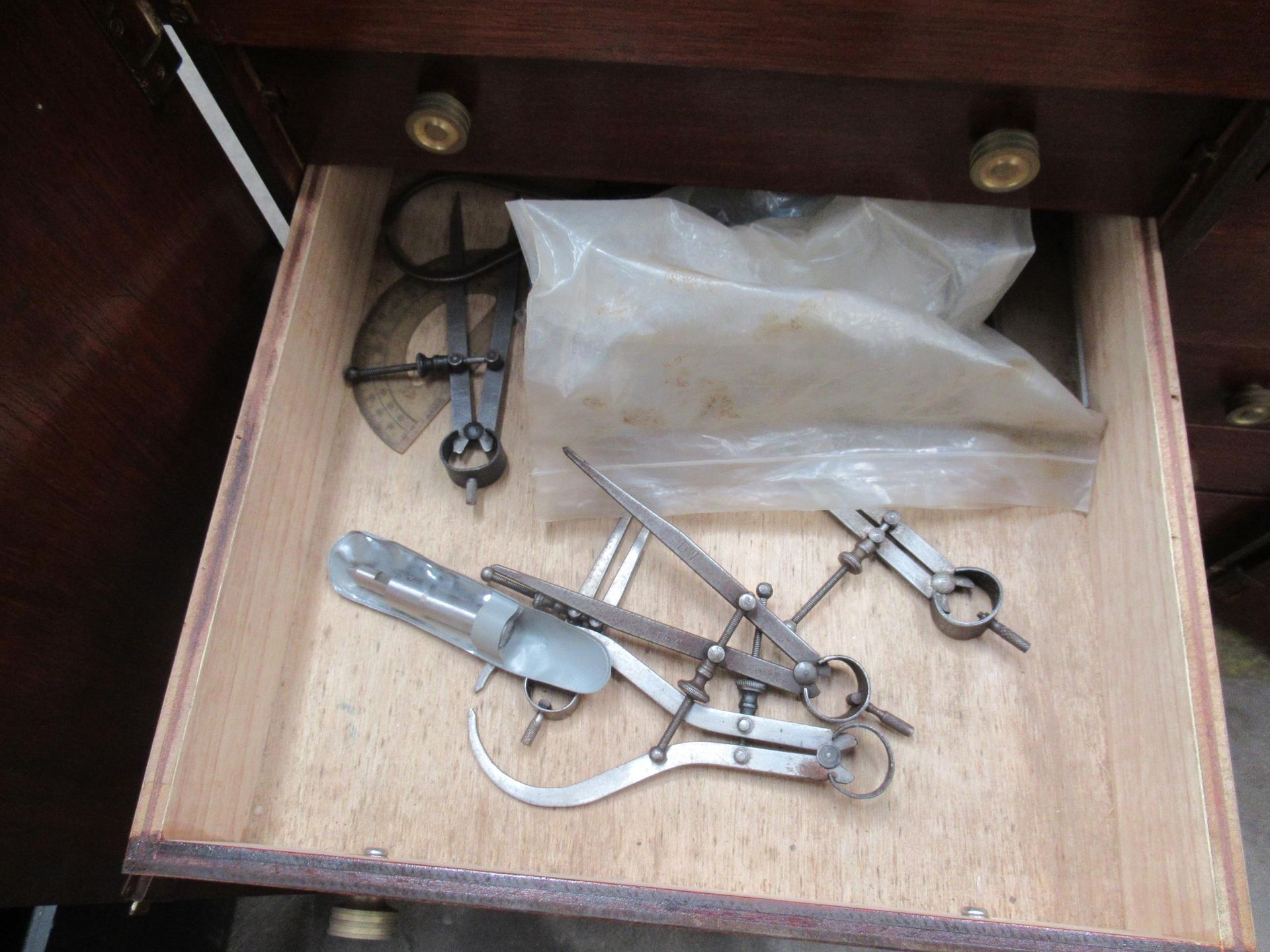 2x wooden storage cabinets and contents of drawers - Image 4 of 22