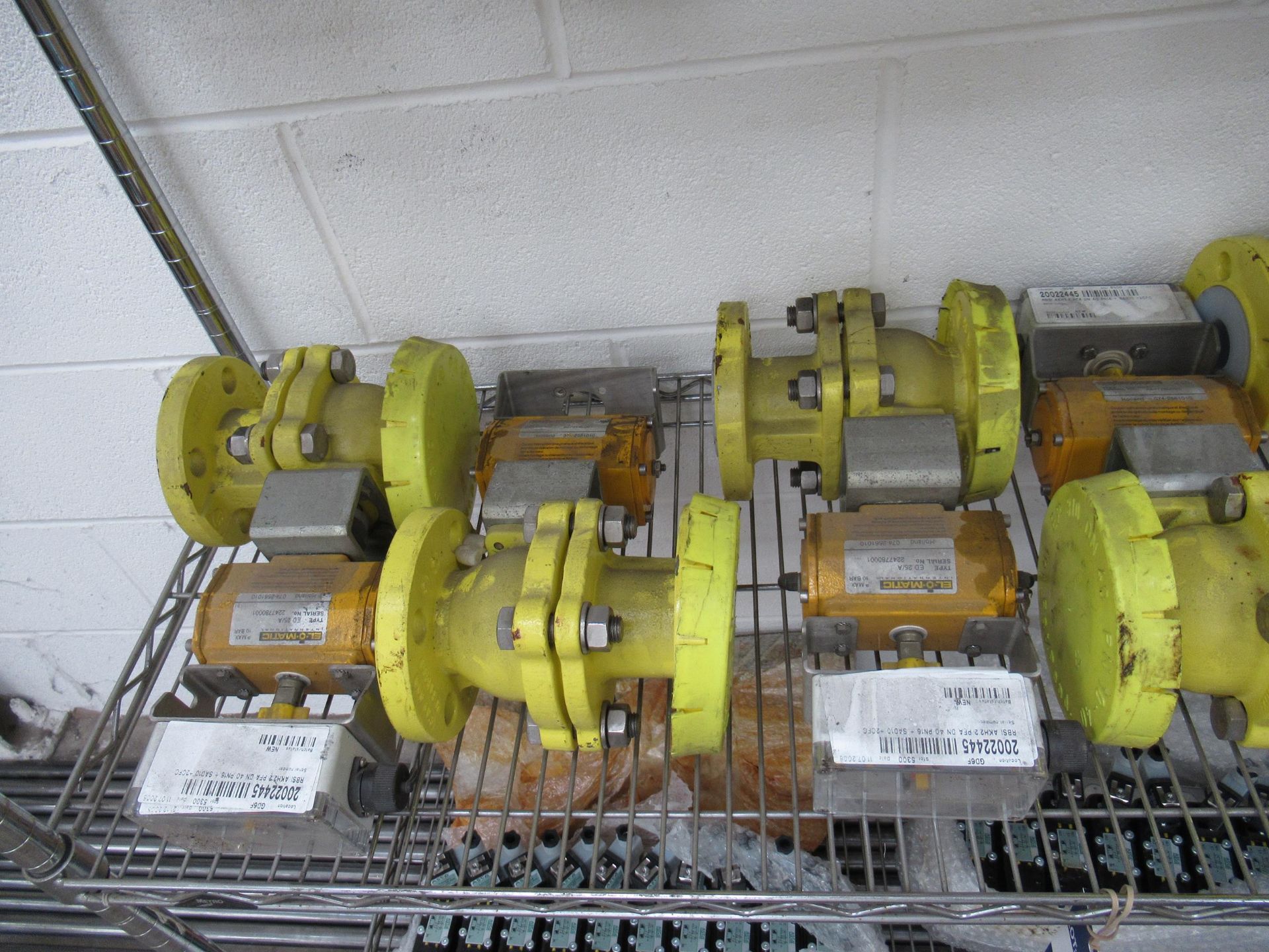 Shelf of El-O-Matic Actuators with Xomox Valves - Image 3 of 5