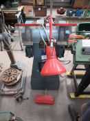 Viceroy twin head pedal operated pedestal grinder, 415V.