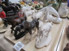 Collectables/Figurines -Mostly animals including Horses