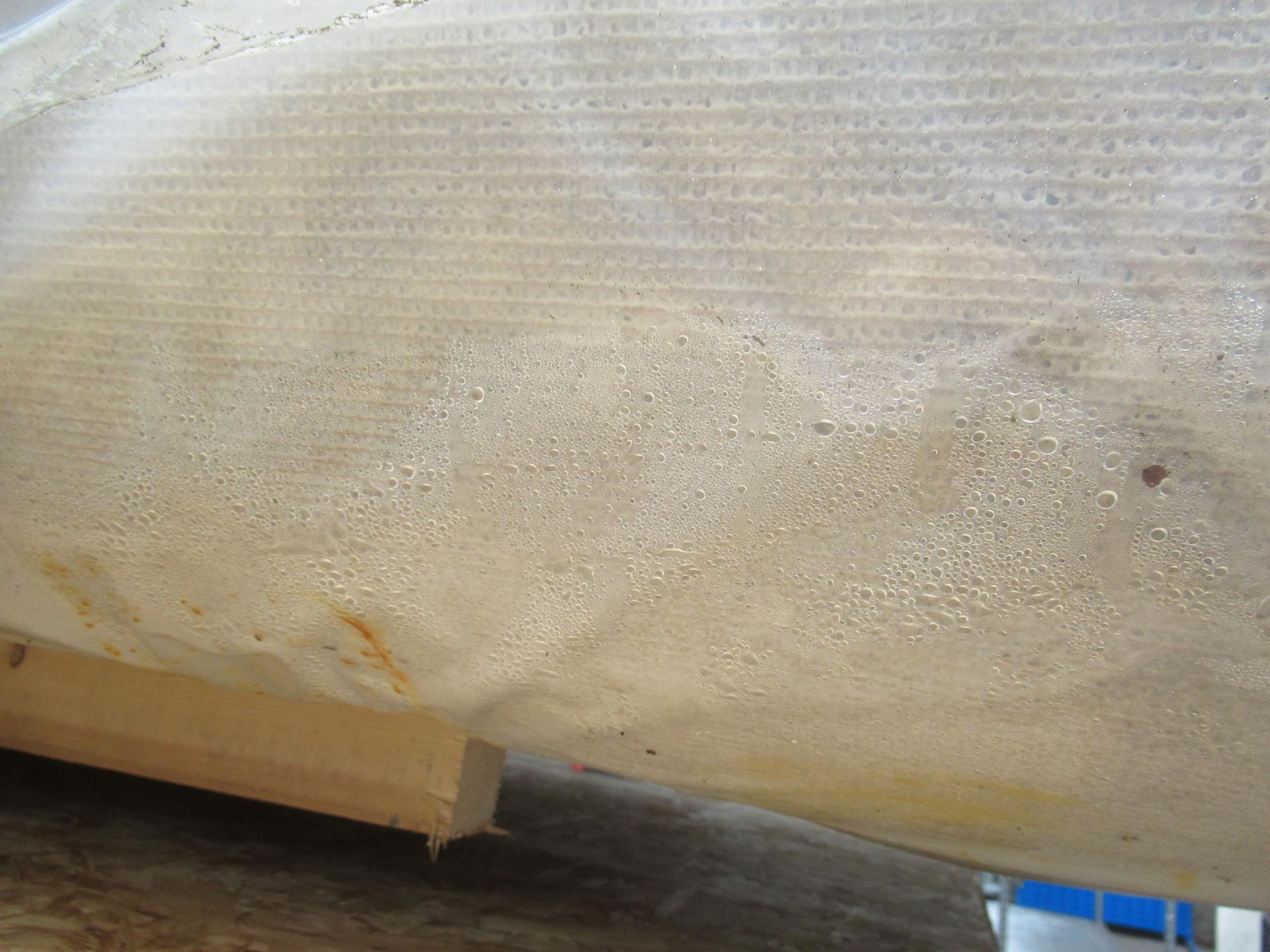 2x rolls of grey carpet ( approx. 4m x 30m in length)- may have water damage. - Image 9 of 12