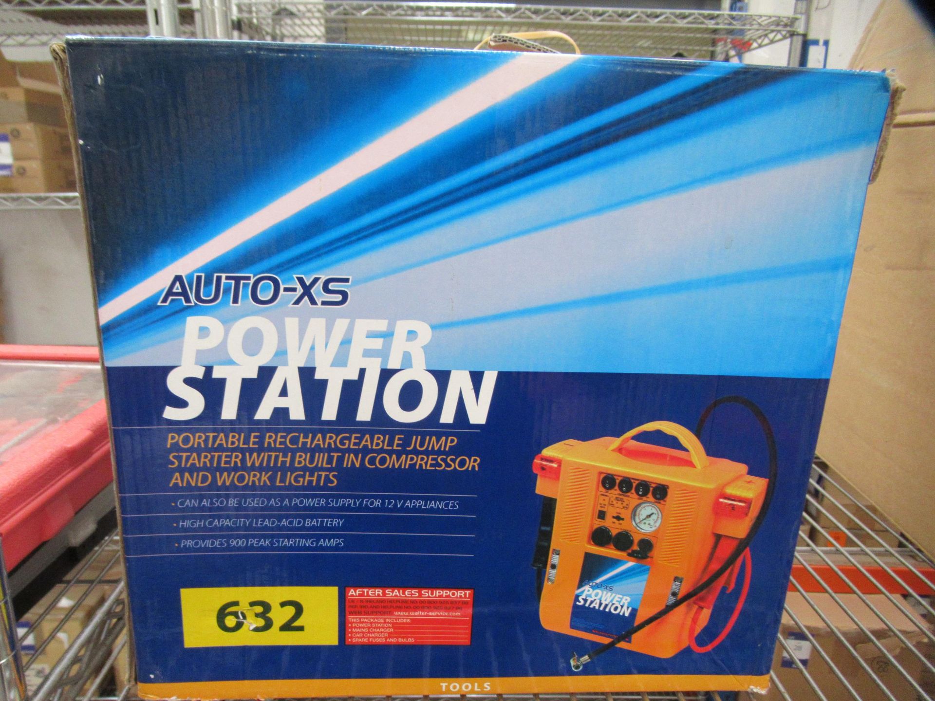 Auto-XS PowerStation jump starter and compressor