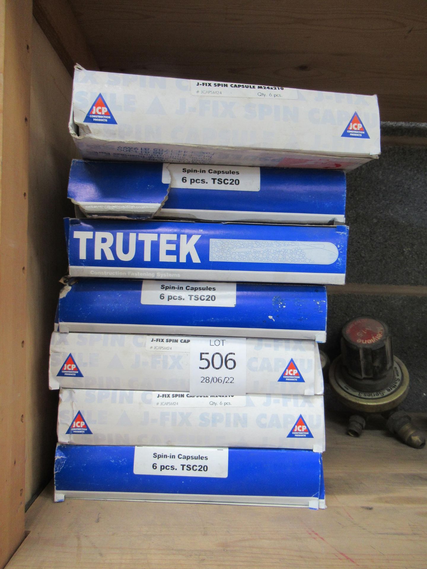 7 x Boxes of Trutek and JCP Spin Capsules
