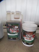 2x 800g NAF SuperFlex and 2x litre NAF SuperFlex liquid