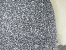 A roll of grey carpet approx. 5 x 5m