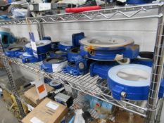 Shelf of Assorted Amri Butterfly Valves - No Handles