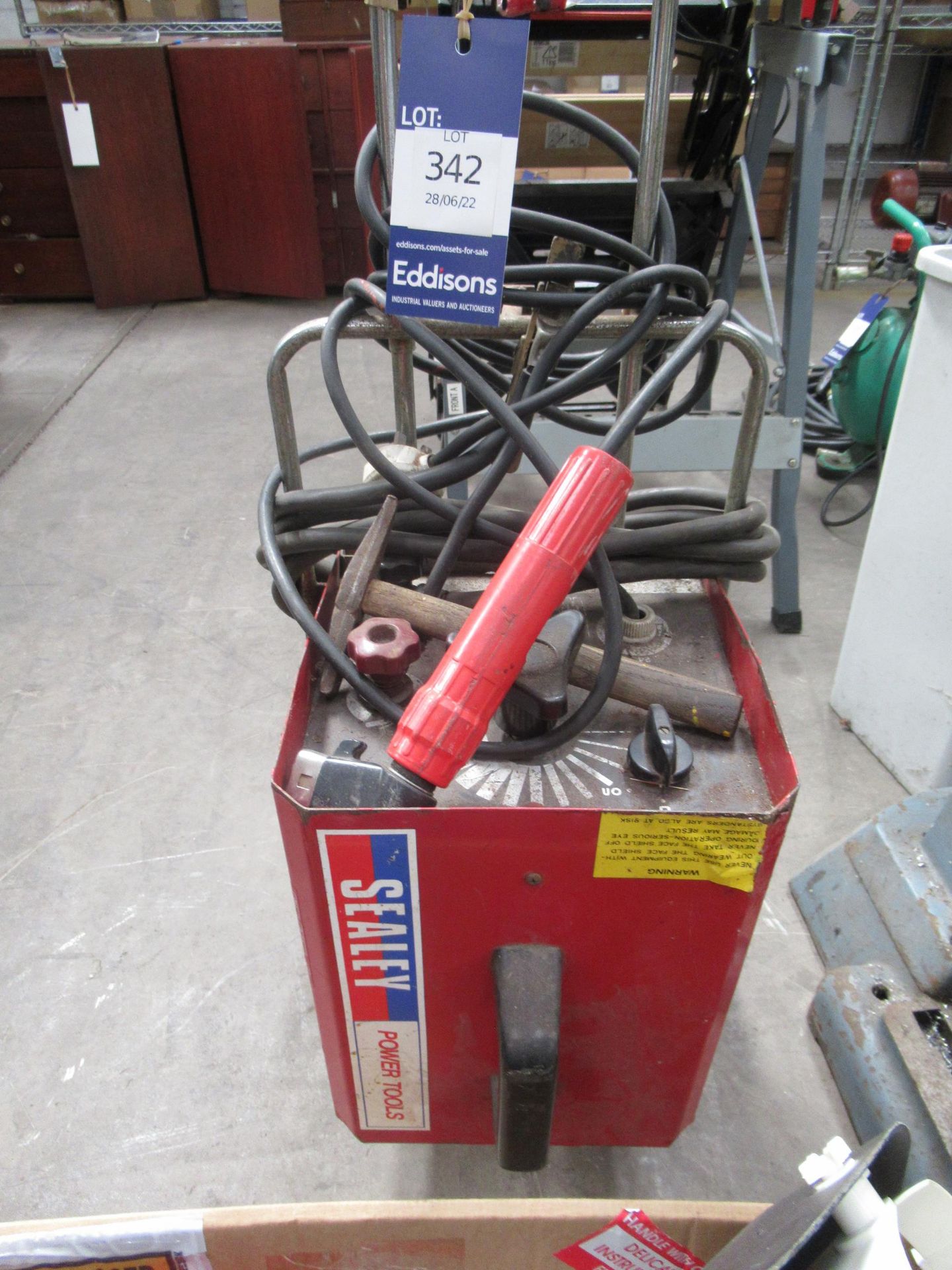 Sealey stick welder with a larger qty of welding rods - Image 2 of 5