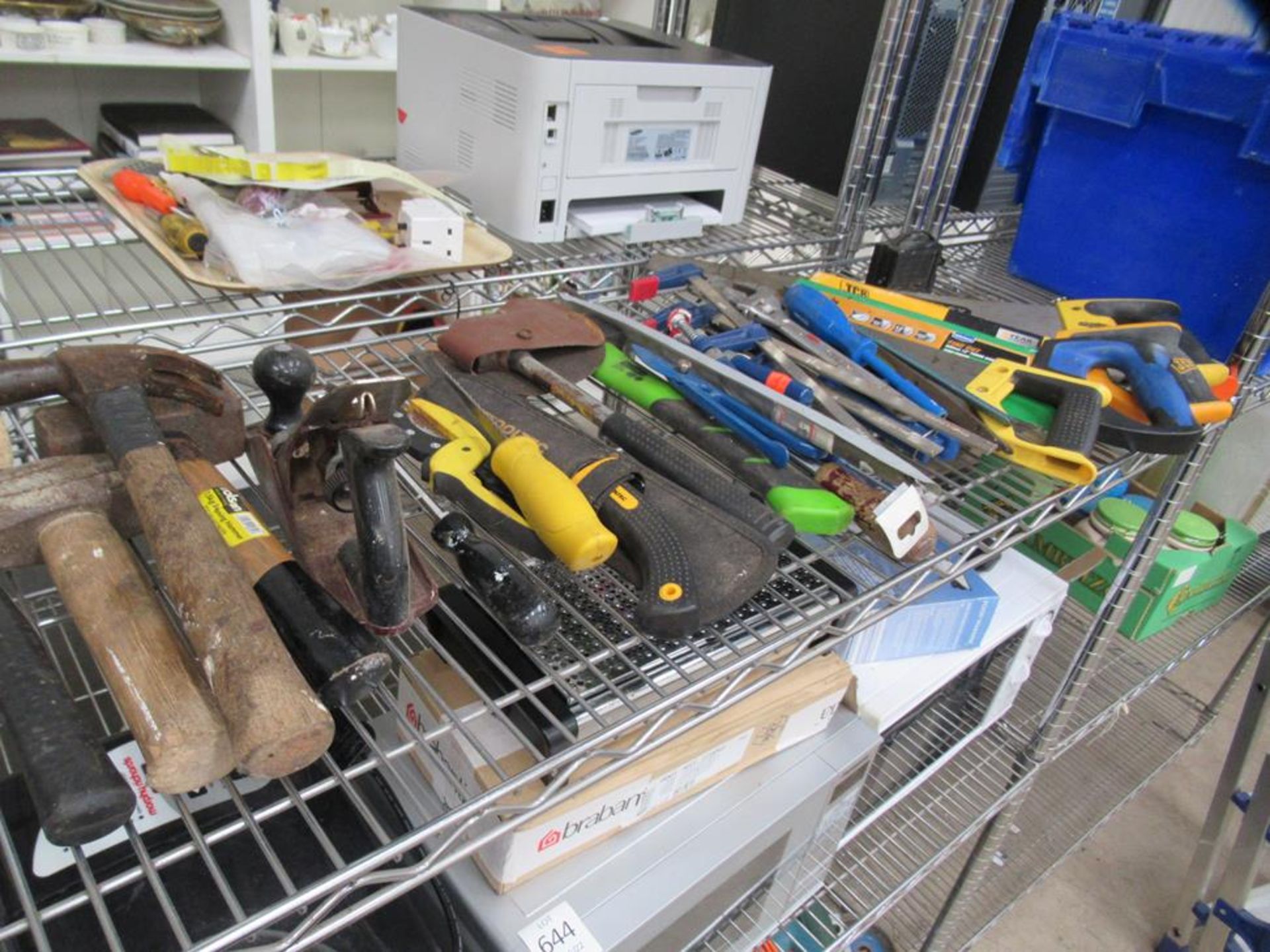 2 x Shelves of Assorted Hand Tools