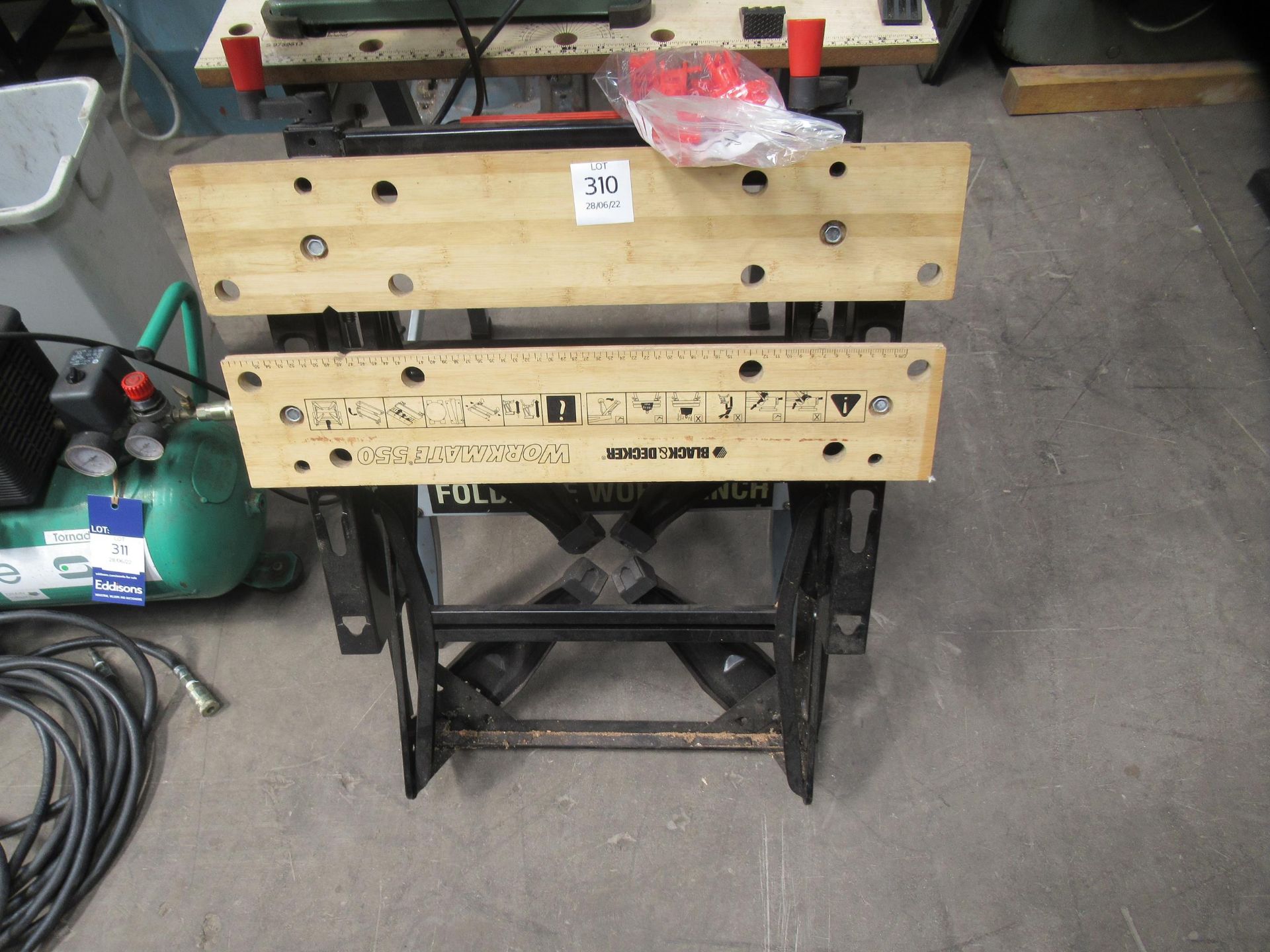 2x Workmate benches - Image 2 of 3