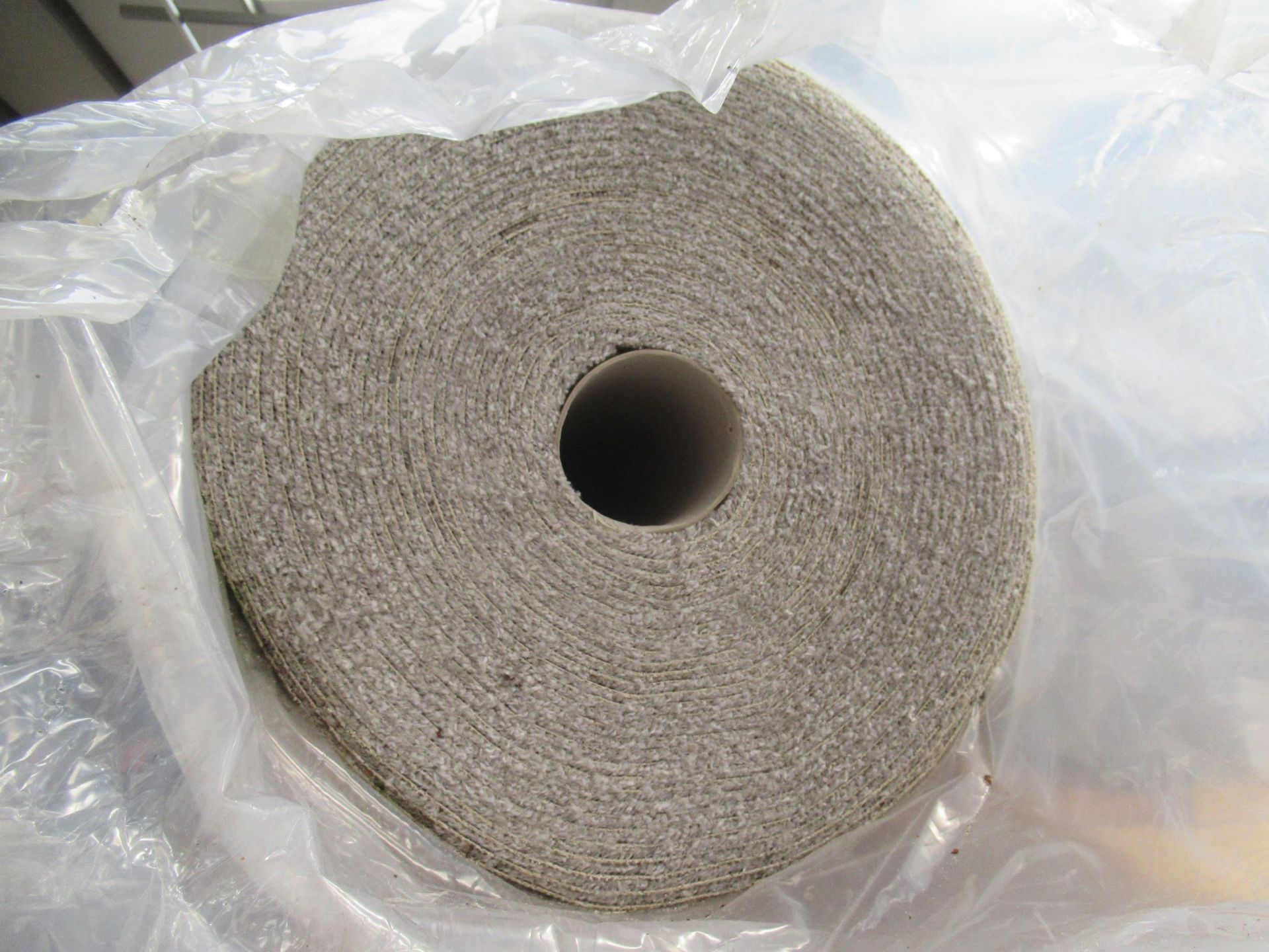 2x rolls of grey carpet ( approx. 4m x 30m in length)- may have water damage. - Image 12 of 12