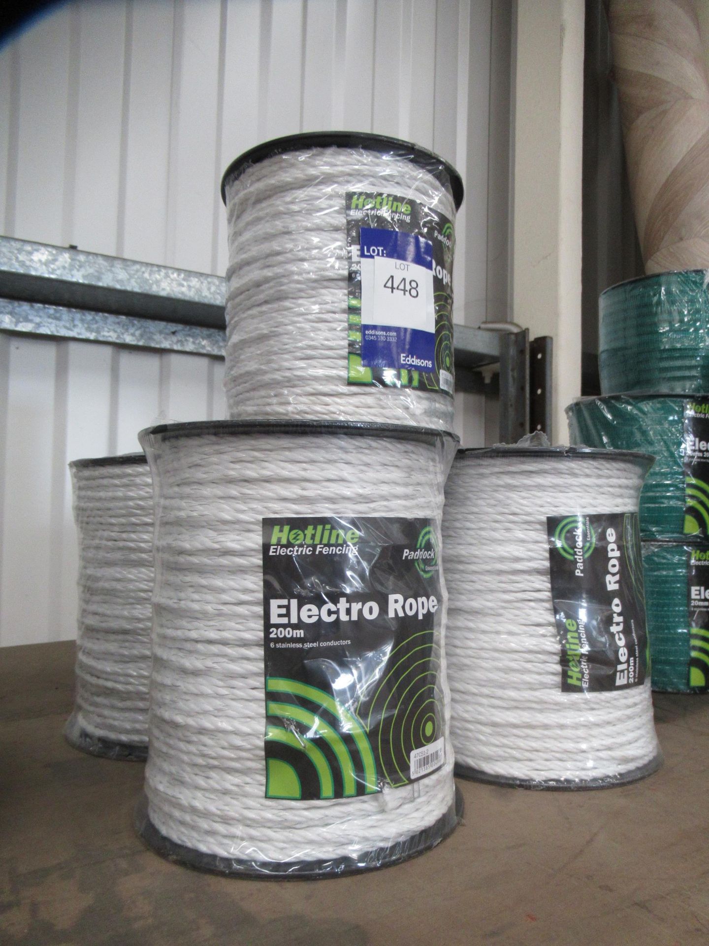 5x 200Meter hotline electro rope, RRP£282