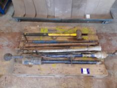 Quantity of various waterways tooling, to pallet