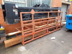 3 x Stackable stock stillages