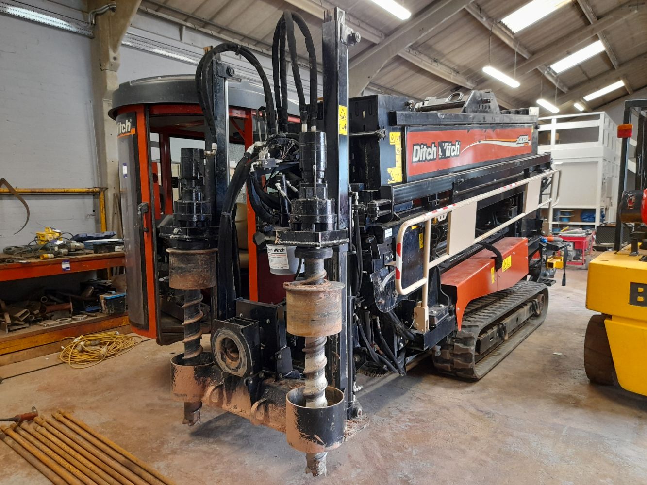 Ditch Witch HDD Rigs, Fleet of Support Vehicles and Range of Drilling Equipment