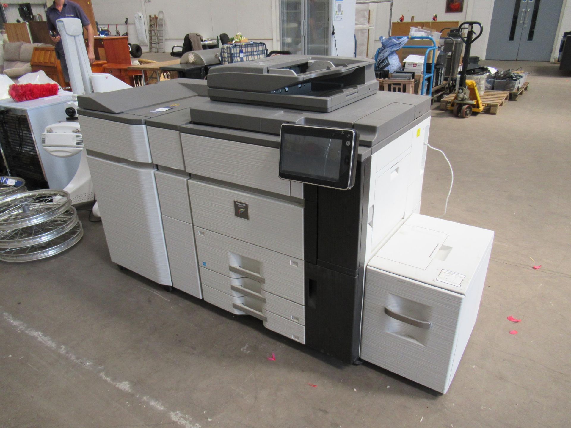 Sharpe MX 624ON Fast High Volume A3 Multifunction Printer. - Image 3 of 9