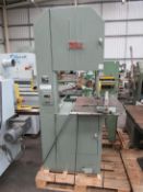 Wadkin Bursgreen 20" bandsaw s/n 67885, 3ph