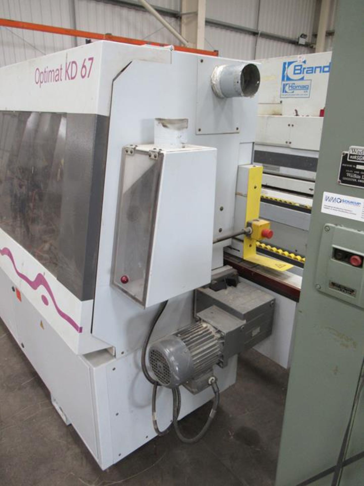 Brandt Optimat KD67 edgebander (spares/repairs) - Image 2 of 9