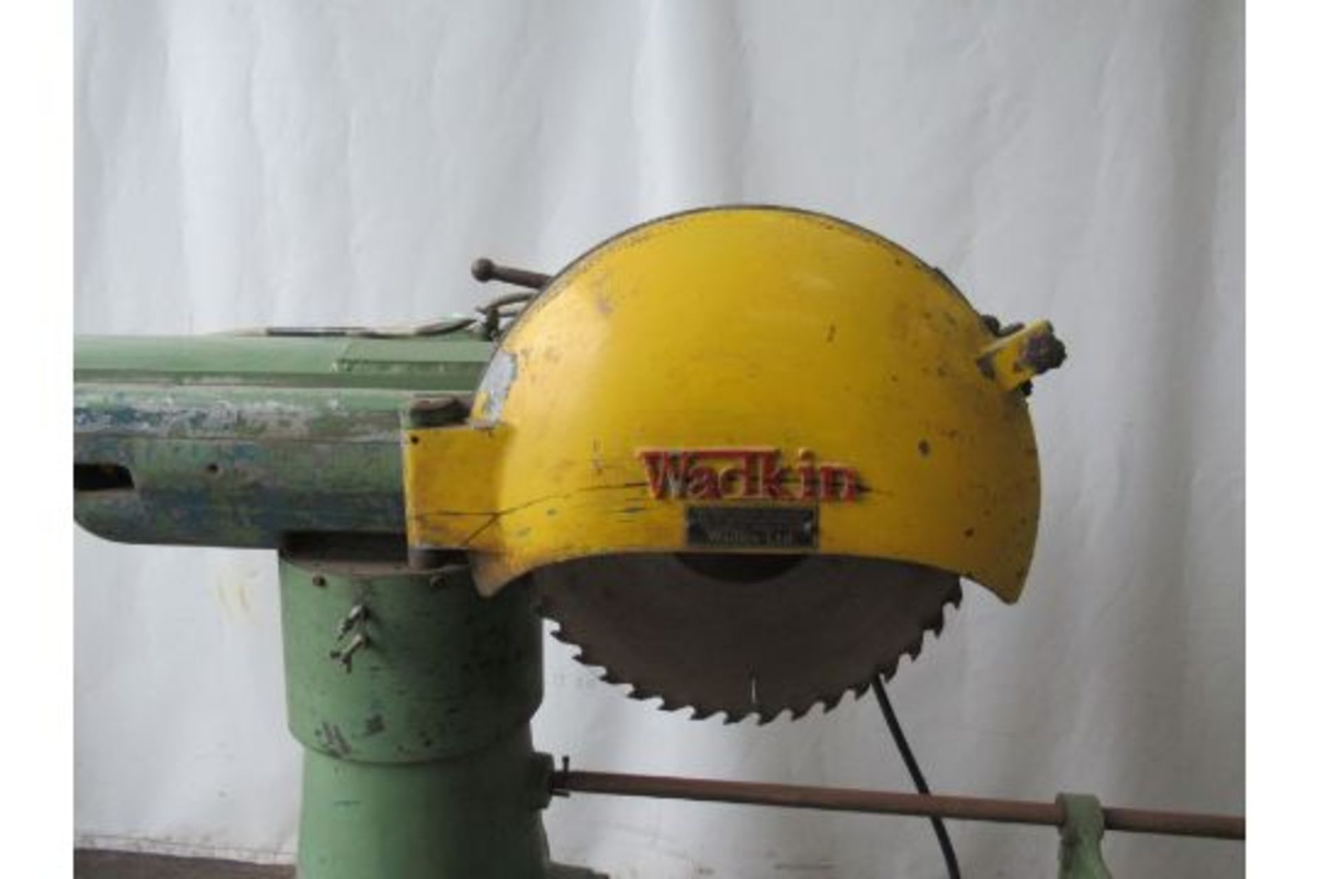 Wadkin WKT26/30 cross cut saw, s/n SW35669C, 240V-400/415V - Image 3 of 5