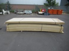 Quantity of chipboard