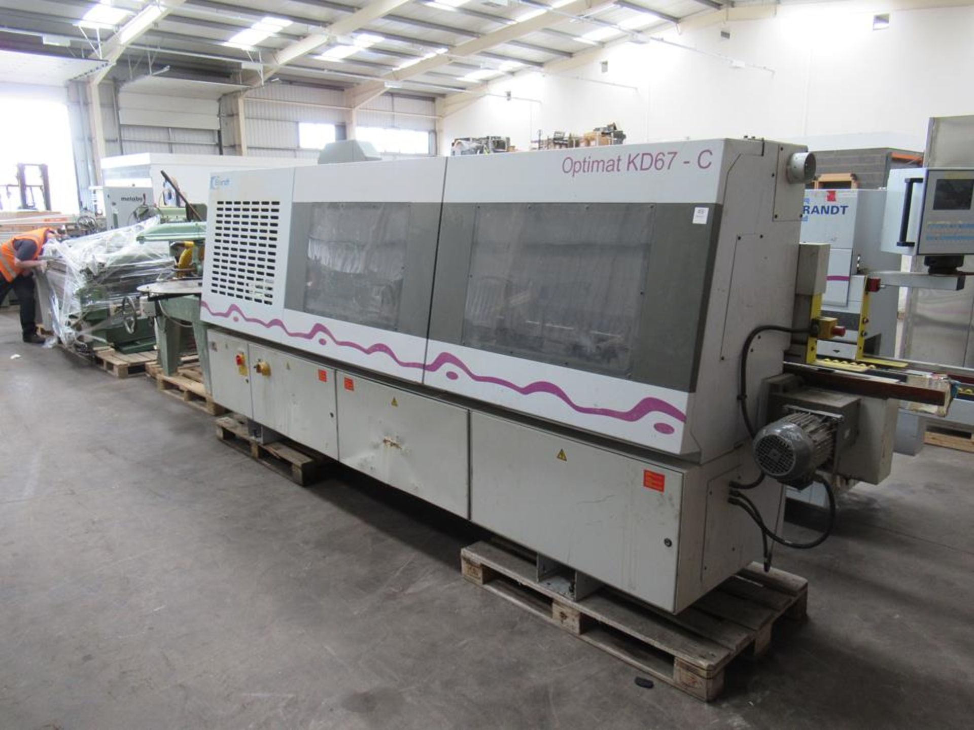 Brandt Optimat KD67-C edgebander (spares/repairs) - Image 2 of 13