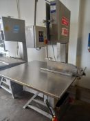 Stainless Steel Commercial Bandsaw, 3PH, (Spares or Repair)