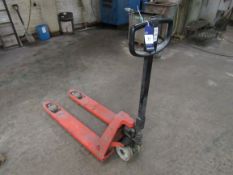 BT Pallet Truck - Located on the first floor. The only removal access for large items is via an