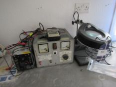 2 Power Supplies and Magnifying Glass - Located on the first floor. The only removal access for
