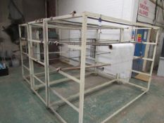 3 Mobile Steel Racks - Located on the first floor. The only removal access for large items is via an