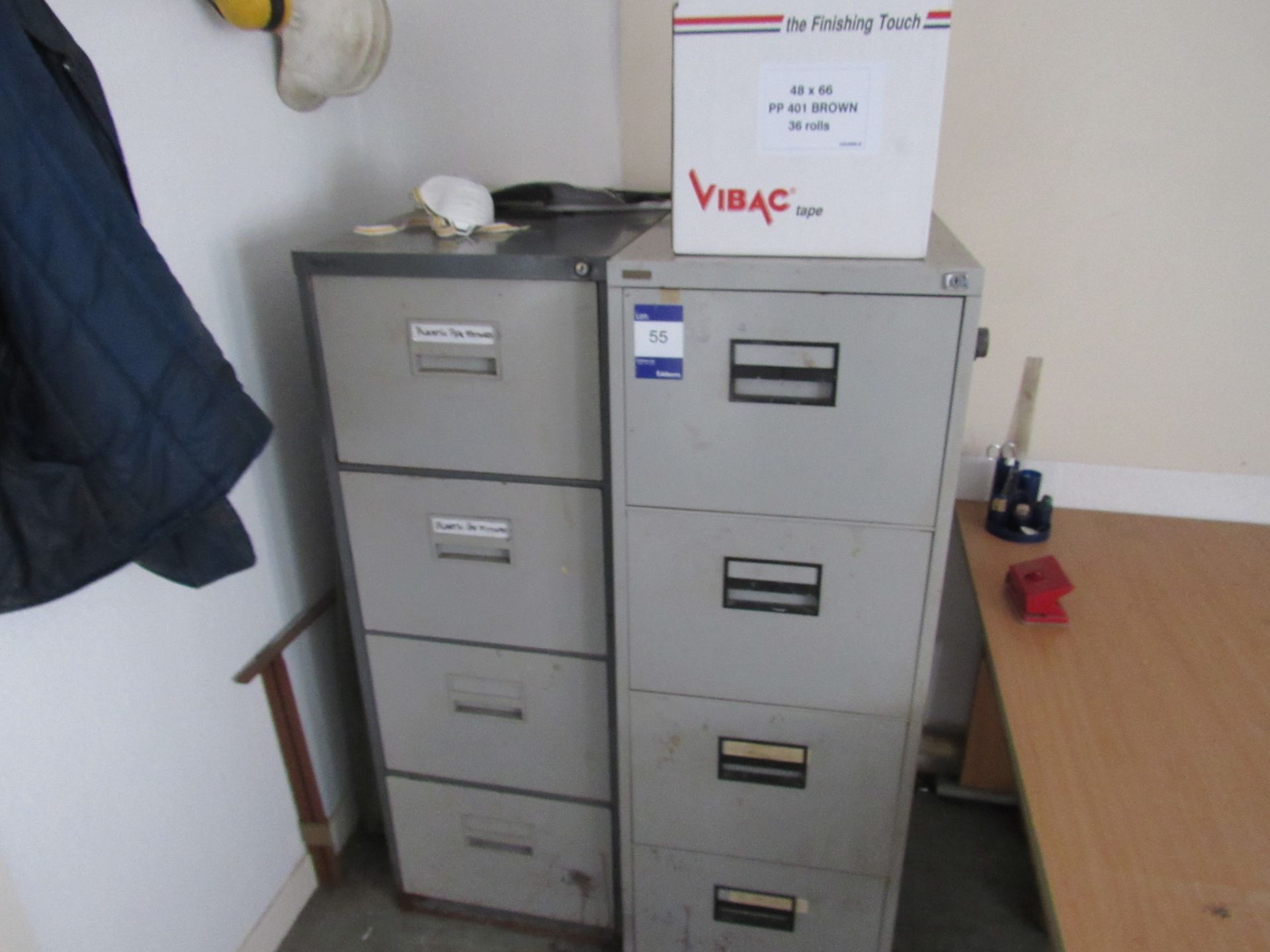 2 4 Drawer Filing Cabinet and Contents - Located on the first floor. The only removal access for