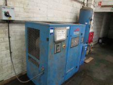 Worthington Creyssensac Rollair 20 RLR 20 AM8, Serial Number 0240366500 with ABAC 165 Dryer and