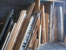 Qty of assorted Timber Gates in Various Stages of Construction/Assembly
