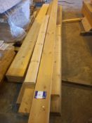 Qty of Assorted Timber Lengths, Long lengths are approx. 3.1m