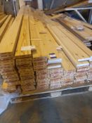 Qty of F/S Redwood Timber Lengths 27mm x 145mm x 4.8m long